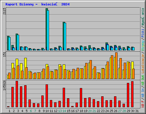Raport Dzienny -  kwiecień 2024