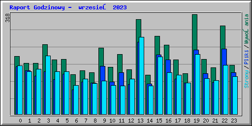 Raport Godzinowy -  wrzesień 2023